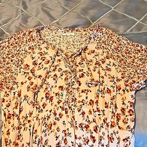 🌸 pink flowered tank